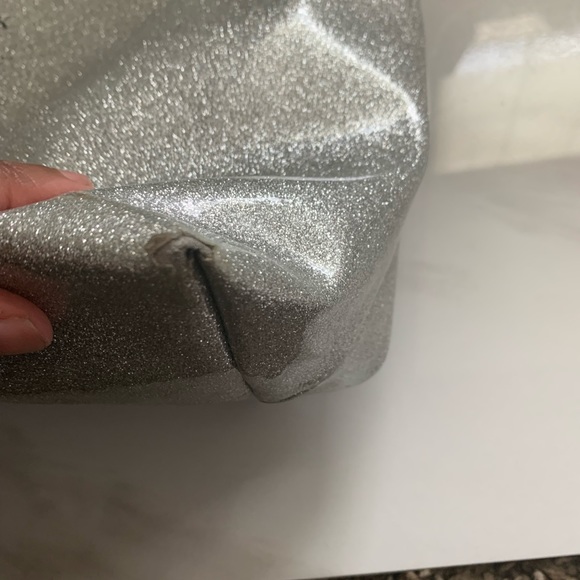 Kate Spade silver glitter tote🤎 - Picture 5 of 6